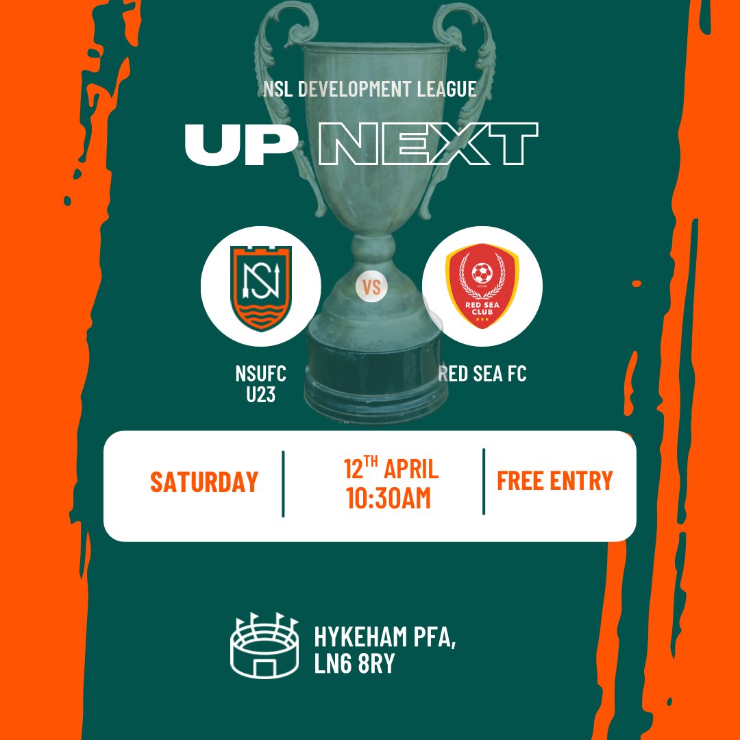 NSUFC u23s (@highwaymen_u23s) on Twitter photo Up Next ⬇️
Our final league game of the season VS a very athletic Red Seas FC
A win or draw will maintain our unbeaten league season, plus <a href="/NottsSeniorLge/">Nottinghamshire Senior League</a> will be there to present our league winners trophy 🏆 Up Next ⬇️
Our final league game of the season VS a very athletic Red Seas FC
A win or draw will maintain our unbeaten league season, plus <a href="/NottsSeniorLge/">Nottinghamshire Senior League</a> will be there to present our league winners trophy 🏆