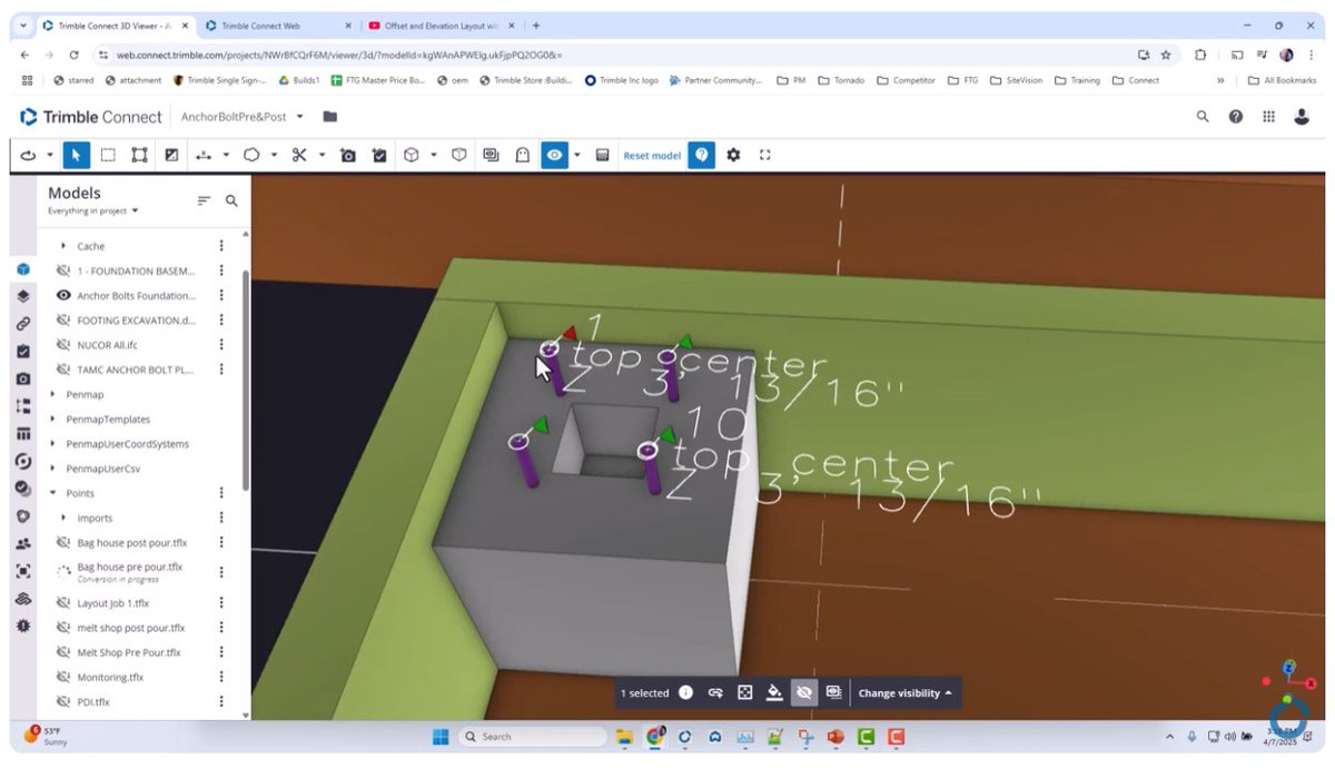BPOhioValley's tweet image. #ConnectedConstruction Tip #37: #Anchorbolt Survey - Update Your #BasePlates to Fit the Field Location!

youtu.be/OGW6Ff9ZkL8

#BPOV #Trimble #Construction #ConstructionLife #ConstructionIndustry #RTS #TotalStation #Anchorbolts #BasePlate #FieldLink #Layout #BuildConstruction