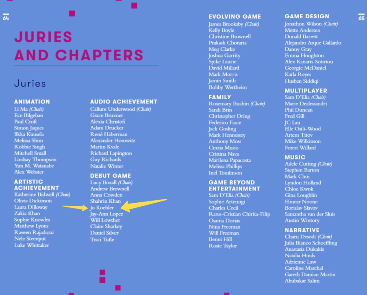 Look! It's me! I had the best time being part of the BAFTA jury for Debut Game this year.  Congratulations to all of the AMAZING games that were nominated🥰😍🥰 #BAFTAGamesAwards