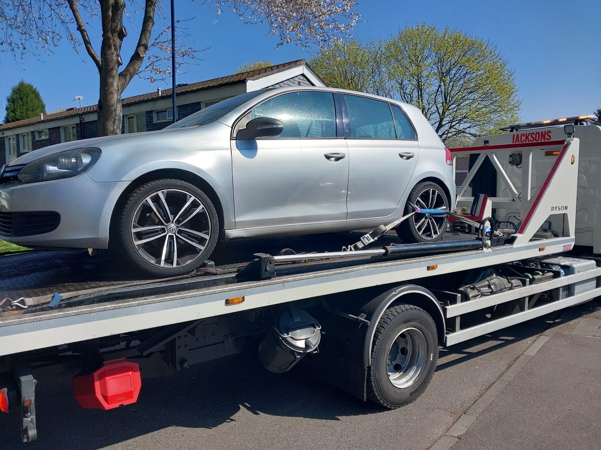 One stolen car recovered! Notice any strange vehicles out of place in your area? If so let us know and we'll check it out!