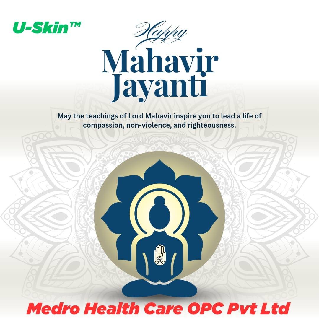 MedroHealthCare's tweet photo. समस्त देशवासियों को जैन धर्म संस्थापक भगवान महावीर जयंती की हार्दिक शुभकामनाएं।

धर्म वही जो प्राणी मात्र के लिए करुणा जगाए।
विचार वही जो अहिंसा की ओर ले जाए।

भगवान महावीर के सिद्धांत आज भी मानवता का मार्गदर्शन कर रहे हैं। 

#MahaveerJayanti
#Medrohealthcare
#Uskin https://t.co/fqLgd70JoJ