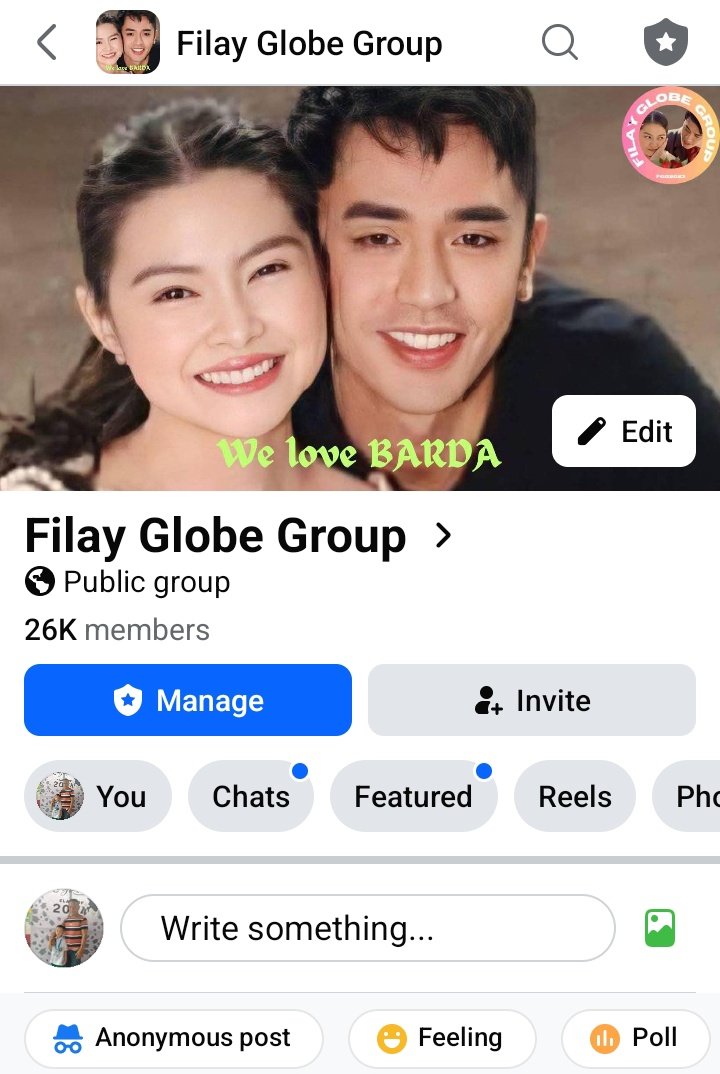 My Filay Globe Group na Meron 26k member ay kulang nalang kulangin sa oxygen sa ayuda ng #BarDa...masarap na naman tulog namin
<a href="/davidlicauco/">David Licauco</a> 
<a href="/dealwithBARBIE/">Barbie Forteza</a>