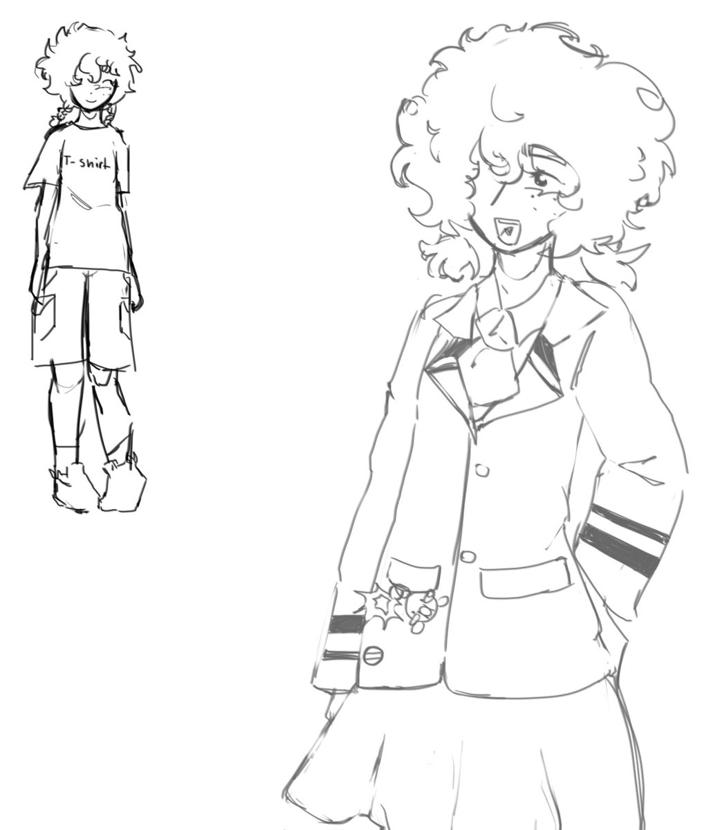 puddinrexic's tweet photo. WIP
fem! ‘Zuku 

fully rendered ver + more doodles joining her soon!

#bkdkyuri #izuchayuri #femizuku

rt &amp; ♡ appreciated https://t.co/45TFldnyCA