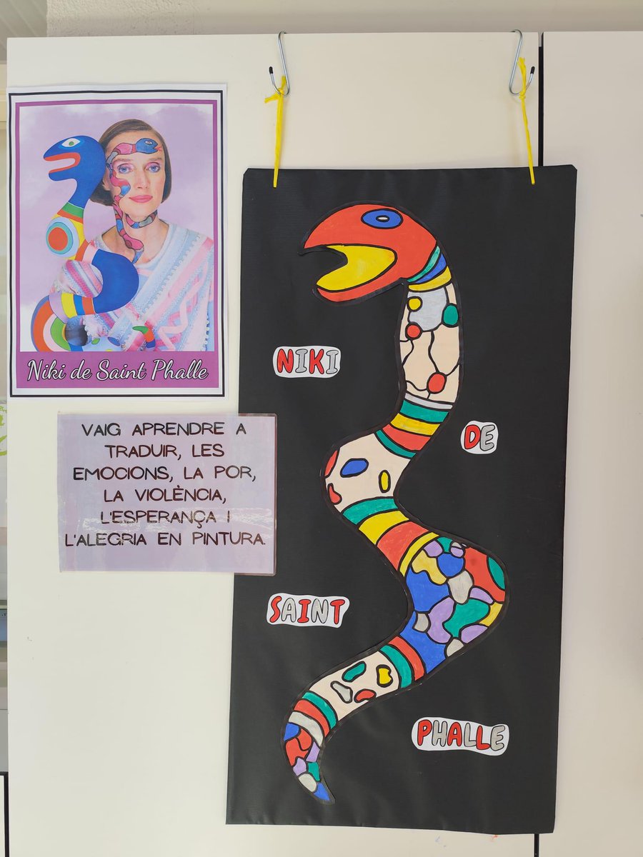 carmelitestgn's tweet photo. #ADMTWC #PRIC el passat dilluns vàrem obrir les portes de l'escola per compartir amb les famílies el resultat final del museu fet per l’alumnat de 1r a 4t de Primària durant les sessions de Tallers Artístics.
Dones inspiradores! N'hi ha tantes! #aprenemfent #viucarmelites https://t.co/lMriyrCE1K