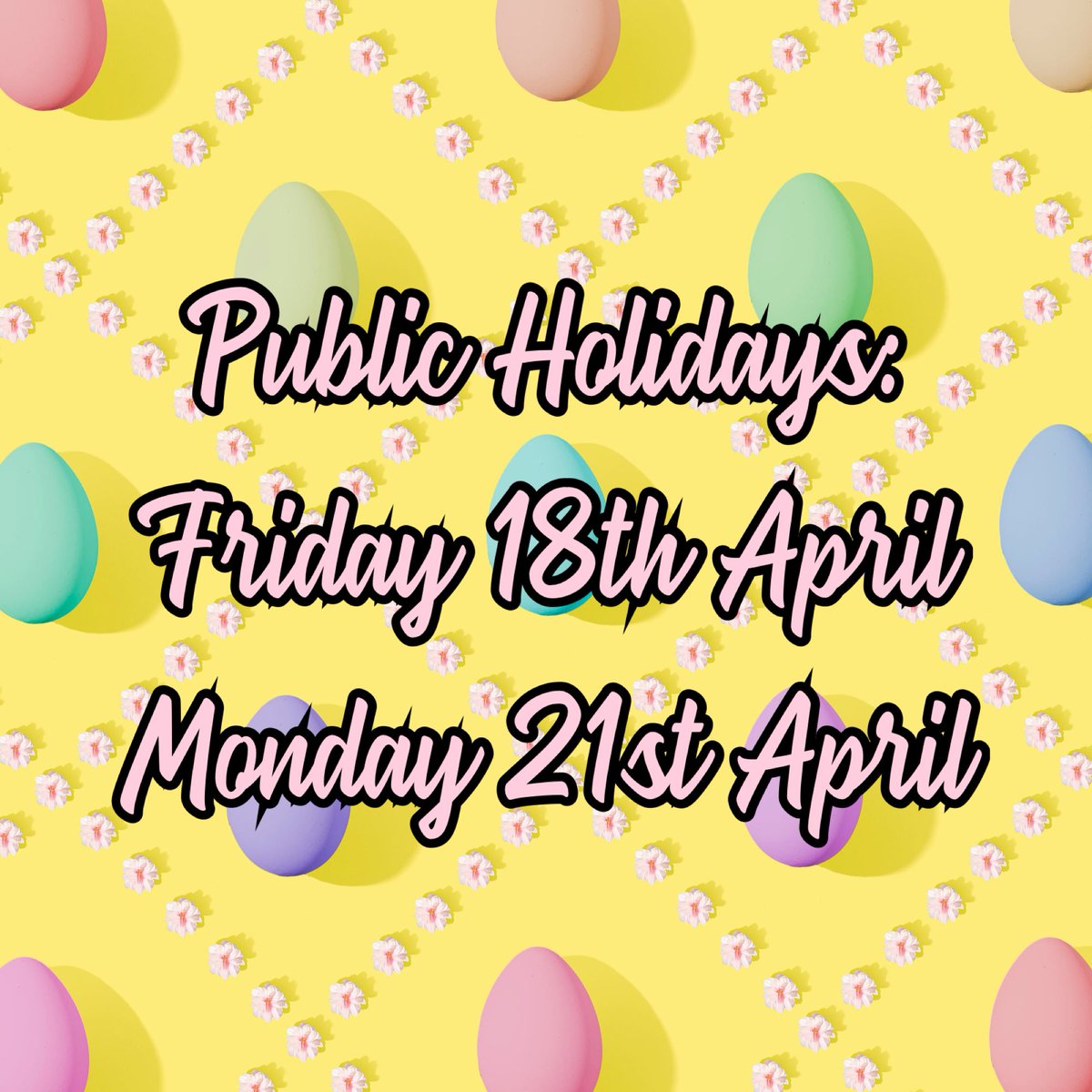 SHCGreen's tweet photo. Please be aware that the Health Centre will be CLOSED on the following dates for the public holidays:

🐣 FRIDAY 18TH APRIL
🐣 MONDAY 21ST APRIL

If you require urgent medical advice on these dates, please call NHS24 on 111 ☎️ In a life-threatening emergency, always dial 999 🚑 https://t.co/48ENoIdLgZ
