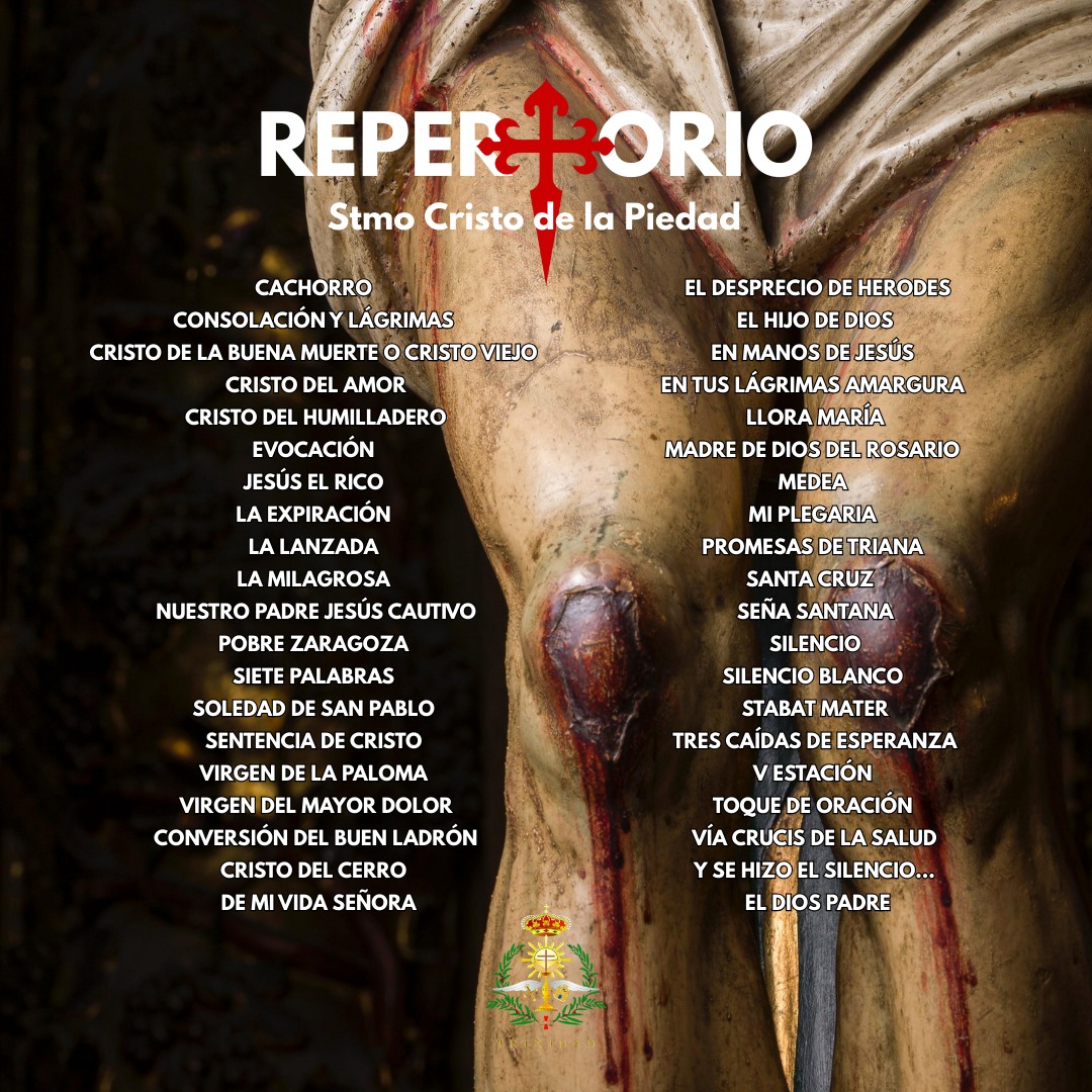 Y la música del Cristo.

Deseando escuchar los sones de palentinos de la banda de CCTT Santísima Trinidad (<a href="/StmaTrinidadPal/">Banda Stma. Trinidad</a>)

Descontando días con un nuevo Martes Santo!

<a href="/GjpiedadCadiz/">Grupo Joven Piedad Cádiz</a> 
<a href="/Piedaddecadiz/">Cofradía de La Piedad Cádiz</a>