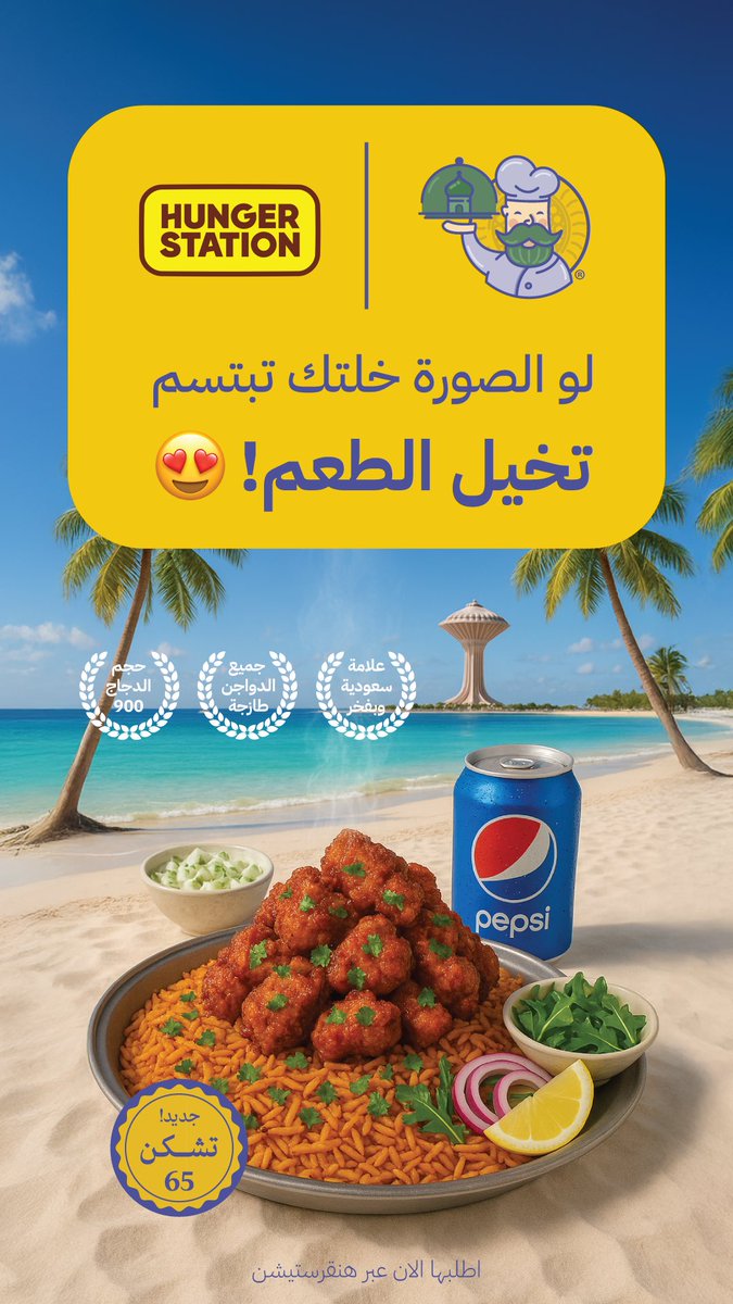 GreenBukhari's tweet photo. تخيل الطعم؟ لا تتخيل… اطلبه الحين من هنقرستيشن 😍 وخلك مع النكهة اللي خلت الناس تبتسم!

تشكِن ٦٥ وصل… وحرام يفوتك!🙌

واطلبه من @HungerStation وعيش الجو!

#مطعم_المرجان_الاخضر_البخاري #بخاري #هنقرستيشن #السعودية #الشرقية #الدمام #الخبر #الظهران #مطاعم_الشرقية #منذ1999 https://t.co/QY5IHRj8rt