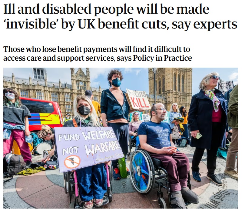 The social security cuts targeting disabled people and carers announced by <a href="/RachelReevesMP/">Rachel Reeves</a> weren't in the <a href="/UKLabour/">The Labour Party</a> manifesto.

Every single charity and expert we can find say the cuts will make poverty worse and further exclude disabled people from public life.

Yet again its