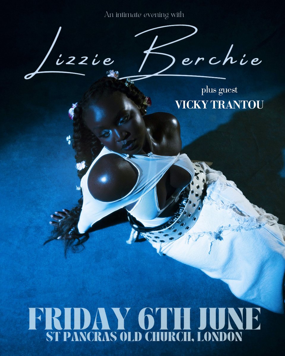 gigsandtours (@gigsandtours) on Twitter photo Support added! <a href="/vicky_trantou/">Vicky Trantou</a> will be joining <a href="/lizzieberchie/">Lizzie Berchie ✨</a> as special guest in London in June ✨
Tickets on sale via lnk.to/LB6June Support added! <a href="/vicky_trantou/">Vicky Trantou</a> will be joining <a href="/lizzieberchie/">Lizzie Berchie ✨</a> as special guest in London in June ✨
Tickets on sale via lnk.to/LB6June