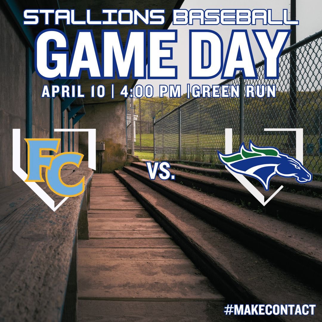 GRStallionsBB's tweet photo. Join us today as we welcome First Colonial to the Stable. Game time is 4pm. #MakeContact #Baseball https://t.co/6jWxBZWv9l