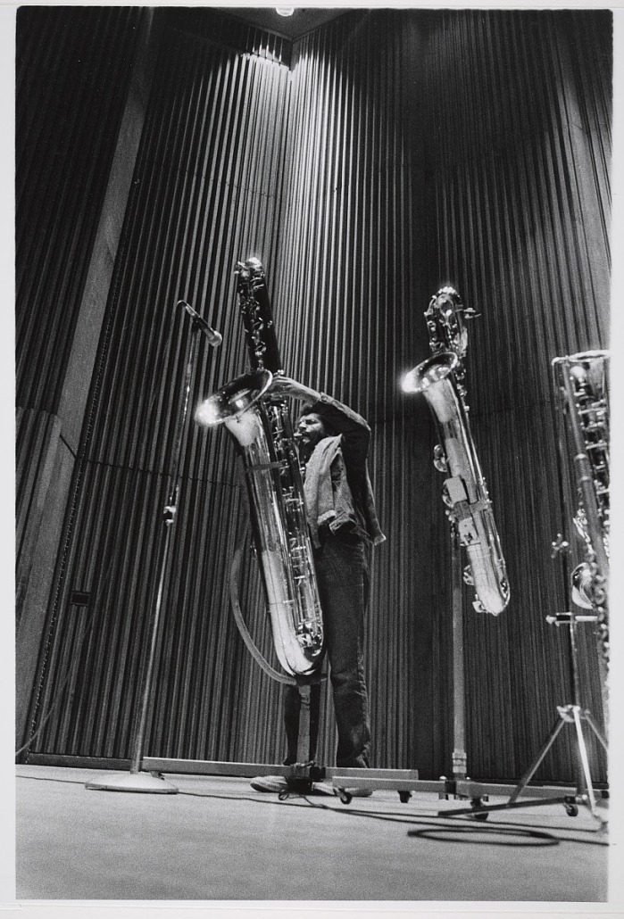 Anthony Braxton - New York City, 1977. Photo by David D. Spitzer