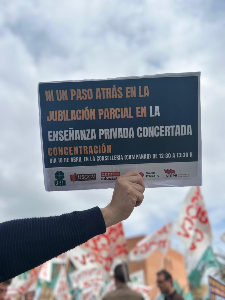 Ni un paso atrás 🙌🙌
Jubilación Parcial YA