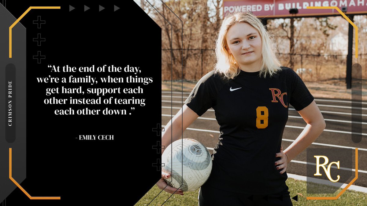 ✨SENIOR SPOTLIGHT✨

💛EMILY CECH💛

Favorite memory: team dinners 

Future plans: continue academics at the University of Nebraska at Omaha on the pre-med track for a PHD in Neuroscience 

#RollPride