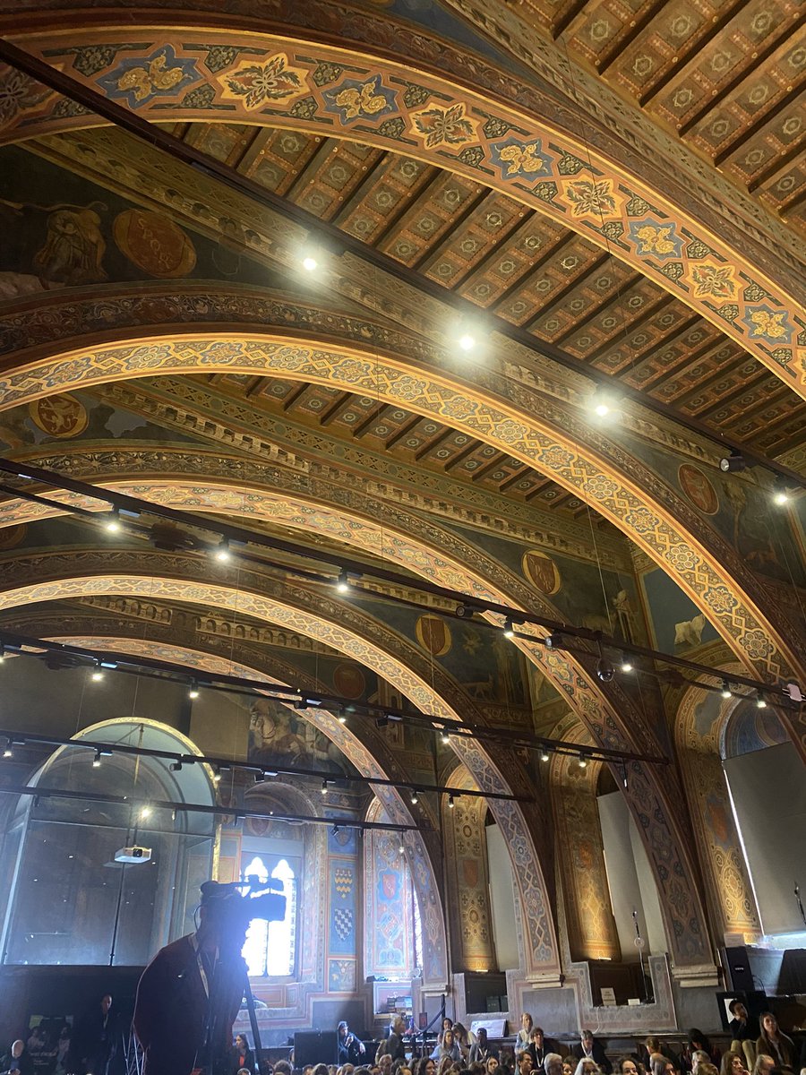 Powerful and heartbreaking testimony from AFP photojournalist <a href="/Christina_assi/">Chrisتينا Assi</a> who lost her leg and her friend, a Reuters journalist, Issam Abdallah, in the Israeli attack on journalists in Oct 2023 - so much courage to speak out and continue documenting what is happening. #IJF25