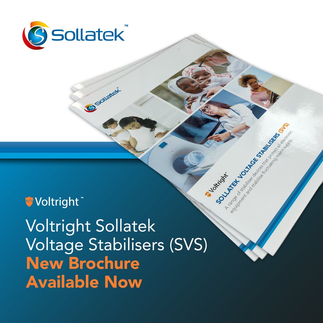 🚨OUR NEW SVS BROCHURE IS HERE🚨

Discover the latest equipment to protect your home or office from power problems.
Check it out now and find the perfect protection for your needs: sollatek.com/.../SVS-Brochu…...

#voltageprotection #power