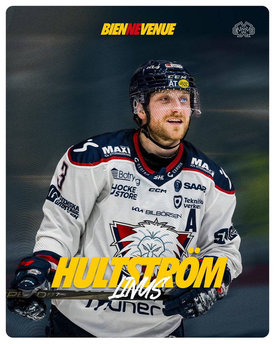 📝 Le HC Bienne est heureux d’annoncer l’engagement de Linus Hultström.

Der 32-jährige schwedische Verteidiger war TopScorer seines Teams und wird ab der kommenden Saison den EHC Biel verstärken. ❤️💛

#ehcb #rougeetjaune #icicestbienne