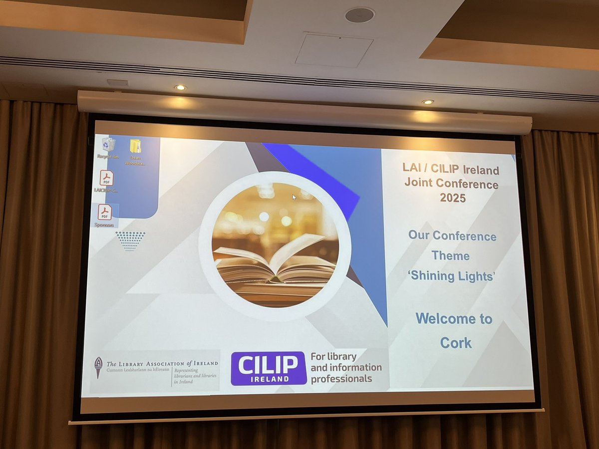 Cathal Coyle (@cathalcoyle) on Twitter photo Delighted to attend the <a href="/LAIonline/">Library Association</a> <a href="/CILIPIreland/">CILIP Ireland</a> joint conference in sunny #Cork and talk about the <a href="/UlsterUniLib/">Ulster Uni Library</a> Ulster Mosul Project <a href="/UNESCO/">UNESCO 🏛️ #Education #Sciences #Culture 🇺🇳</a> #libraries #education #empowerment Delighted to attend the <a href="/LAIonline/">Library Association</a> <a href="/CILIPIreland/">CILIP Ireland</a> joint conference in sunny #Cork and talk about the <a href="/UlsterUniLib/">Ulster Uni Library</a> Ulster Mosul Project <a href="/UNESCO/">UNESCO 🏛️ #Education #Sciences #Culture 🇺🇳</a> #libraries #education #empowerment