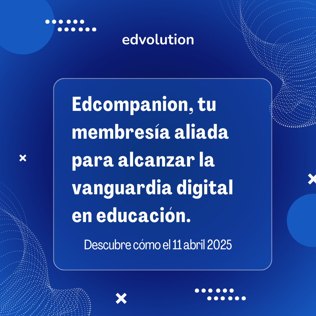edvolution_io's tweet image. ¿Te abruma la cantidad de herramientas digitales que existen y quieres saber cuáles son las mejores para lograr tus objetivos de aprendizaje? 🤯
🚀 Descúbrelo el 11 de abril.
¿Quieres conocer más? bit.ly/Edcompanion
#Edcompanion #Edvolution #RecursosEdcompanion #Docentes