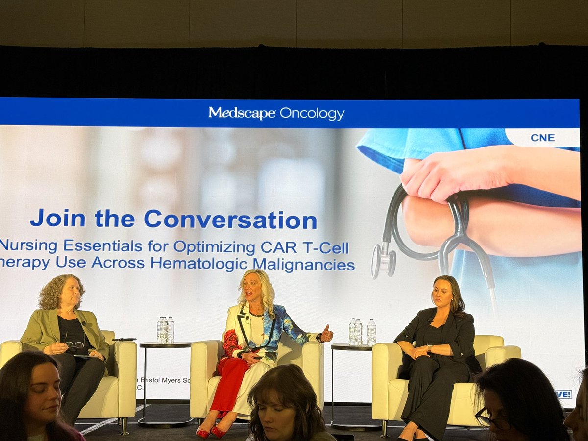 Becky Bosley (@midatlanticmsg) on Twitter photo Learning from the amazing <a href="/Bethfaiman/">Beth Faiman PhD</a> at a Medscape session on CAR-T therapy. Ran into the beautiful and equally amazing <a href="/EmilyMikhael/">Emily Mikhael</a> as well-such a pleasure to see both of you and connect! #imfsgteam Learning from the amazing <a href="/Bethfaiman/">Beth Faiman PhD</a> at a Medscape session on CAR-T therapy. Ran into the beautiful and equally amazing <a href="/EmilyMikhael/">Emily Mikhael</a> as well-such a pleasure to see both of you and connect! #imfsgteam