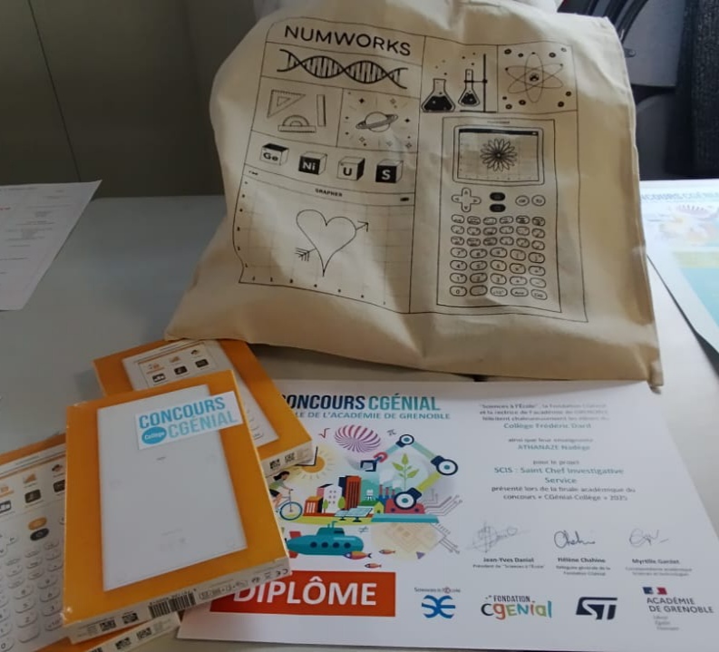 NumWorksFR's tweet photo. Nous sommes heureux d'avoir participé au concours CGénial de l'@acgrenoble en offrant des lots aux lauréats 🥳
Bravo à toutes et à tous pour votre participation !
#concours #cgenial #maths https://t.co/oJUYPALt4D