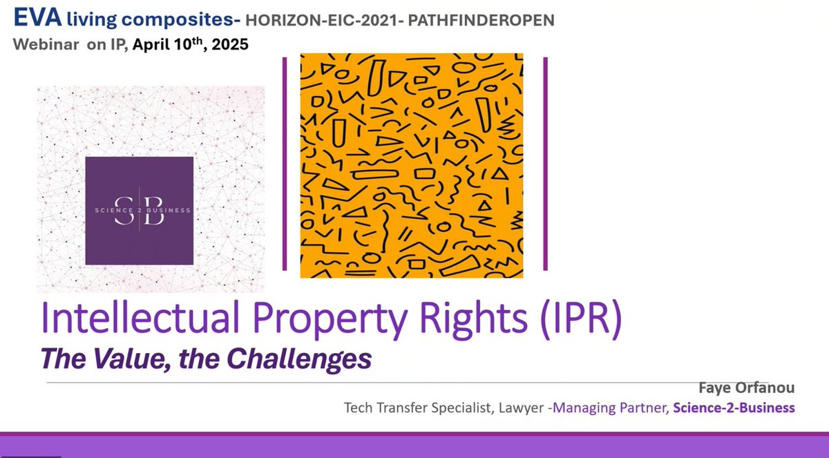 Our webinar today on Intellectual Property was a success, featuring in-depth discussions on its economic significance and best practices for effective IP management. #IntellectualProperty #Innovation #IPManagement