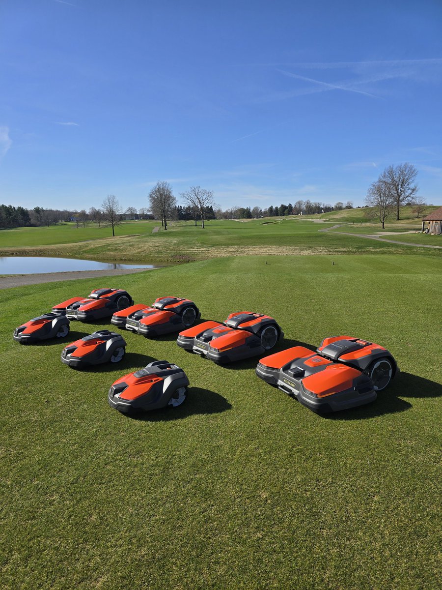 Seven new employees were signed on yesterday.  #exciting #golfcourse #equipment #equipmentmanager #NOGCSAEM