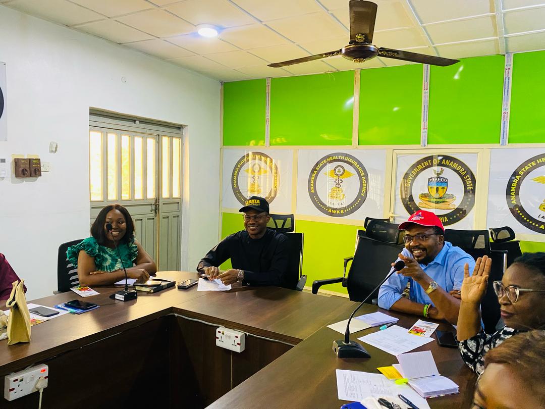 ASHIAANAMBRA's tweet photo. Free health insurance for persons living with HIV & TB in Anambra State!
ASHIA, with support from Global Fund, is working to ensure stigma-free, transparent, & convenient enrollment. Stakeholders met to strategize effective implementation. #ASHIA #HealthForAll #Anambra https://t.co/RzcTTRAEzS