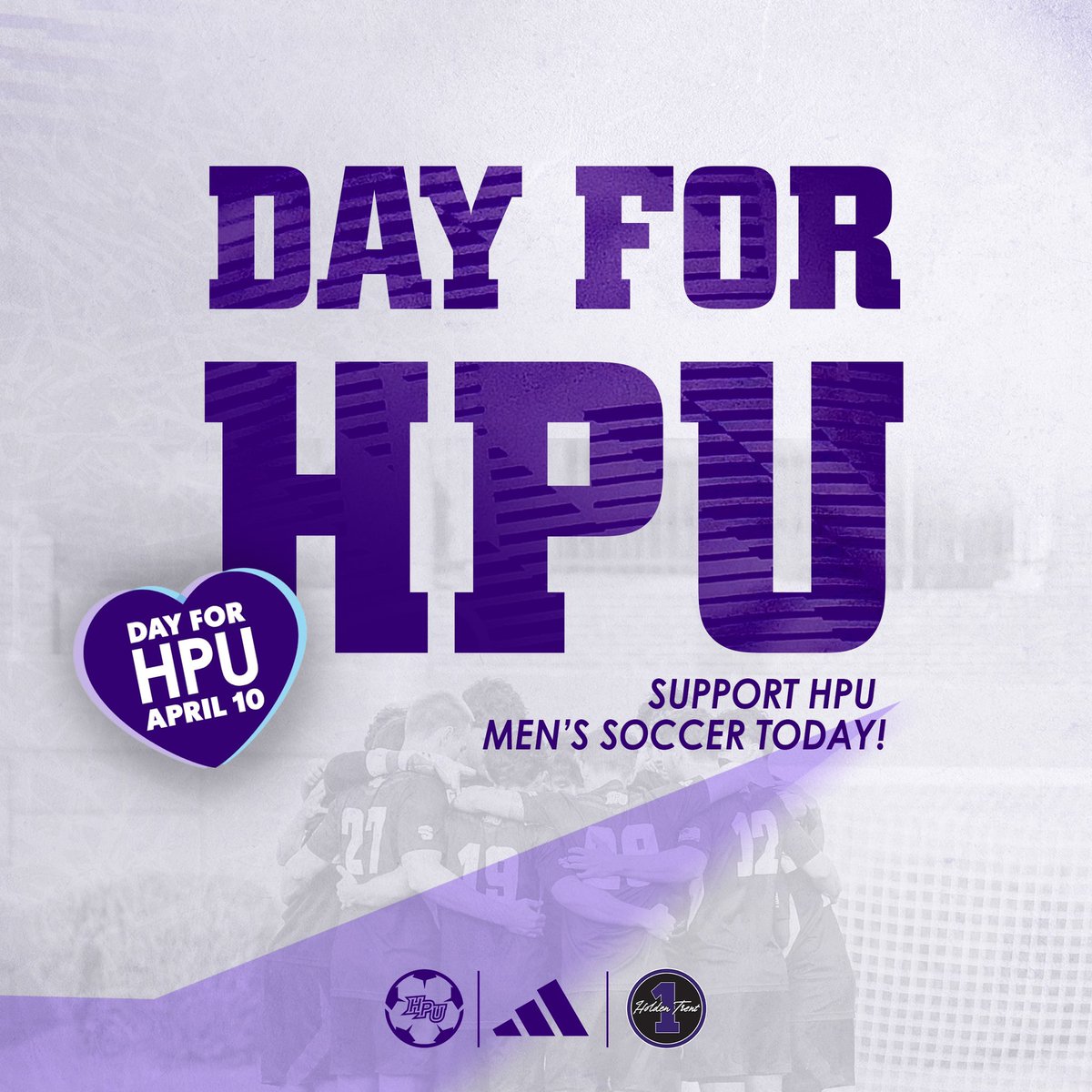 Today is Day for HPU 💜

Please click the link to consider donating to our men’s soccer program! 

rb.gy/2901k9

#GoHPU