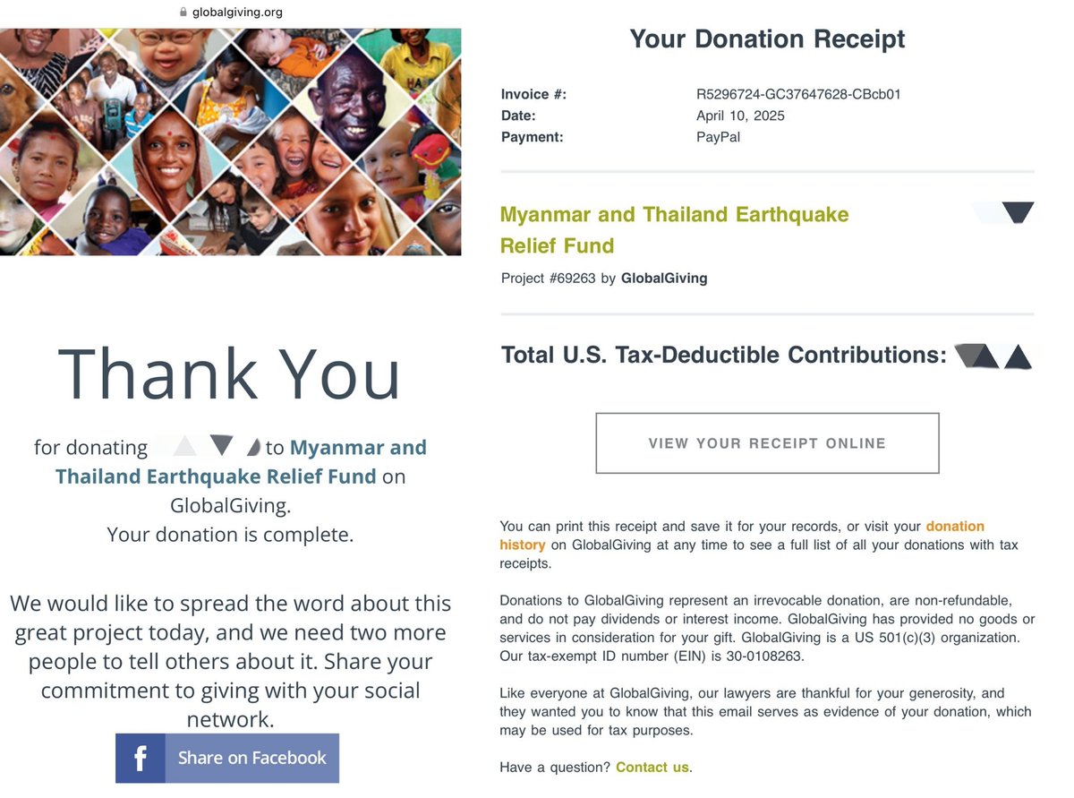 OhSehunGlobal's tweet photo. For #SEHUN's birthday, OhSehunGlobal aids Myanmar and Thailand Earthquake Relief Fund, mirroring his kind heart. Our modest donation aims to offer solace to those in need. 🧡

Let's join in compassion — every small act of love brightens the world. 🙏

#세훈 #오세훈 #OHSEHUN https://t.co/wVOZ7zPtSq