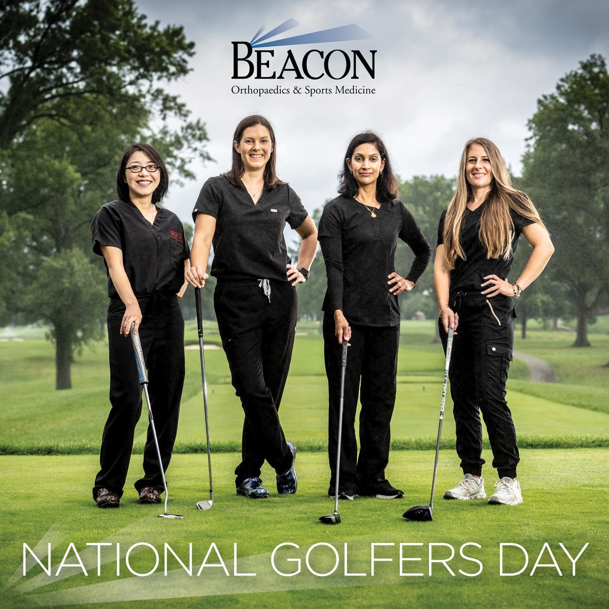 BeaconOrtho's tweet photo. It's National Golfers Day! Golf stretches can help optimize your swing and keep common injuries at bay. Check out these common golf injuries and learn tips for recovering quickly and getting back on the tee box: https://t.co/B1Oo2eDhT4. #BeaconDifference https://t.co/KyMI2c6gIo