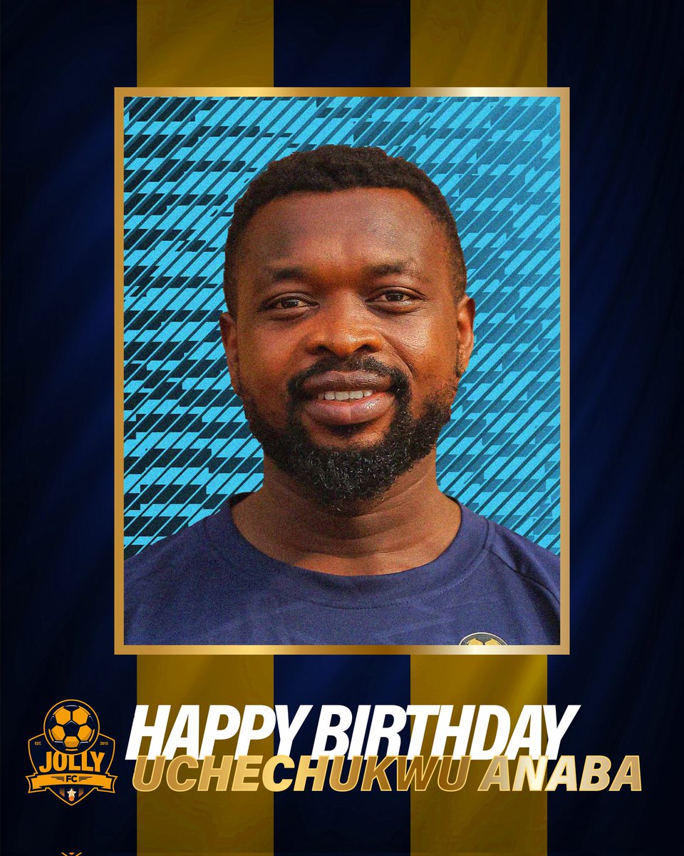 JollyFC_'s tweet photo. Happy birthday Uchechukwu Anaba. Wishing you more wins in the year ahead. 🥂
#JollyFC https://t.co/x2q415JYNa