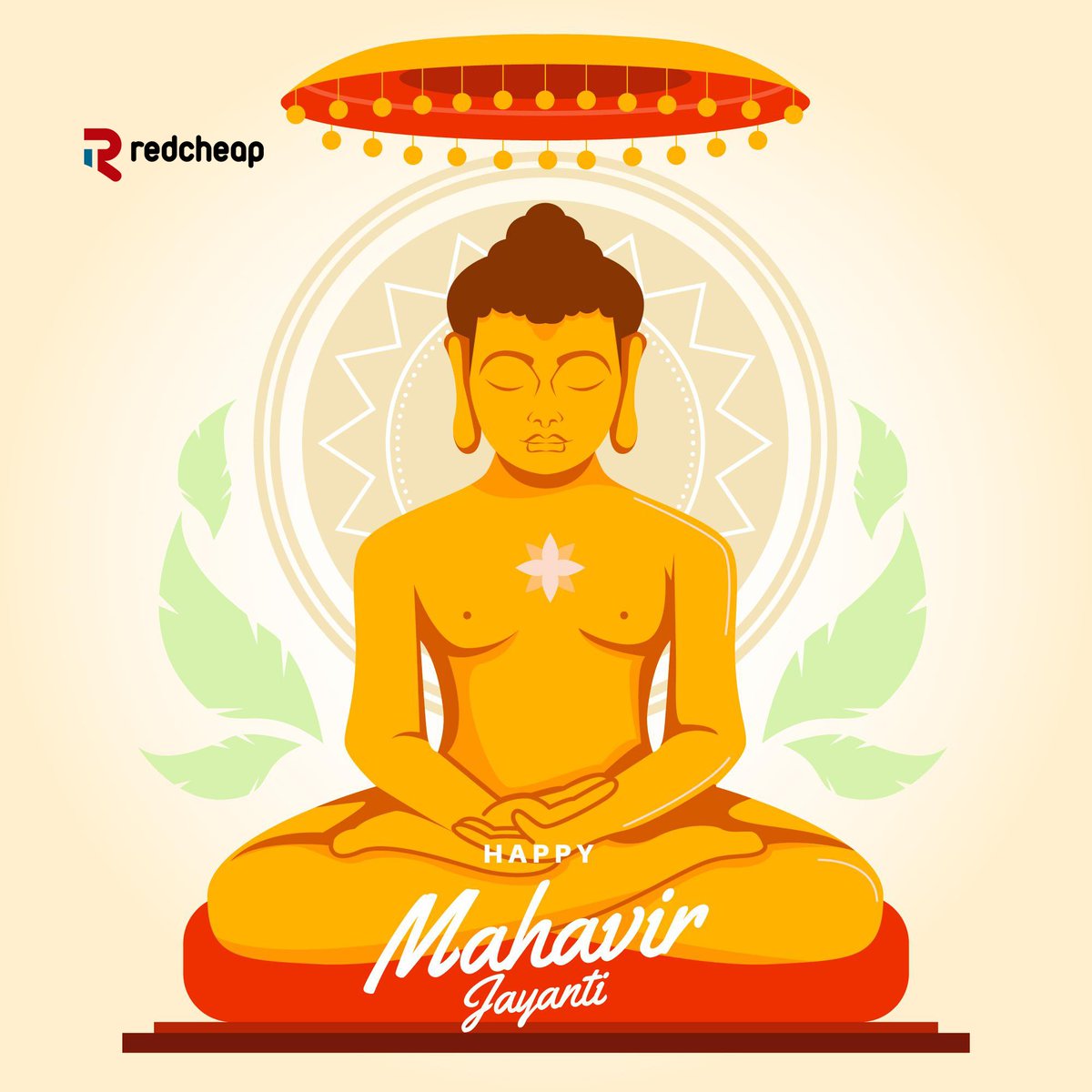 rctheme's tweet image. 🌼 Happy Mahaveer Jayanti! 🌼
On this auspicious day, let’s embrace the path of truth, peace, and non-violence shown by Lord Mahaveer.
At RedCheap, we believe in simplicity, ethics, and offering value — just like the teachings that inspire this day.

#MahaveerJayanti #RedCheap