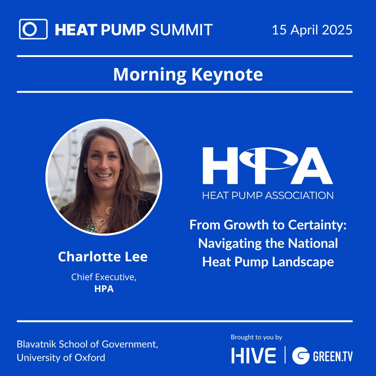 HeatPumpSummit's tweet photo. Charlotte Lee, Chief Executive of the @HeatPumpAssoc, is set to deliver a keynote at next week’s Heat Pump Summit, where she will delve into the future of the growing heat pump market.

Join us on Tuesday - secure your delegate pass now: https://t.co/litRHlCwOs

#HeatPumpSummit https://t.co/kHCdAwqi0f