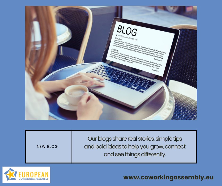 CoAssemblyEU's tweet image. Welcome, curious minds, welcome!

Our blogs share real stories, simple tips and bold ideas to help you grow, connect and see things differently.

Be sure to scroll through our latest reads: coworkingassembly.eu/category/blogs/

#ReadTheBlog #ECA #coworking