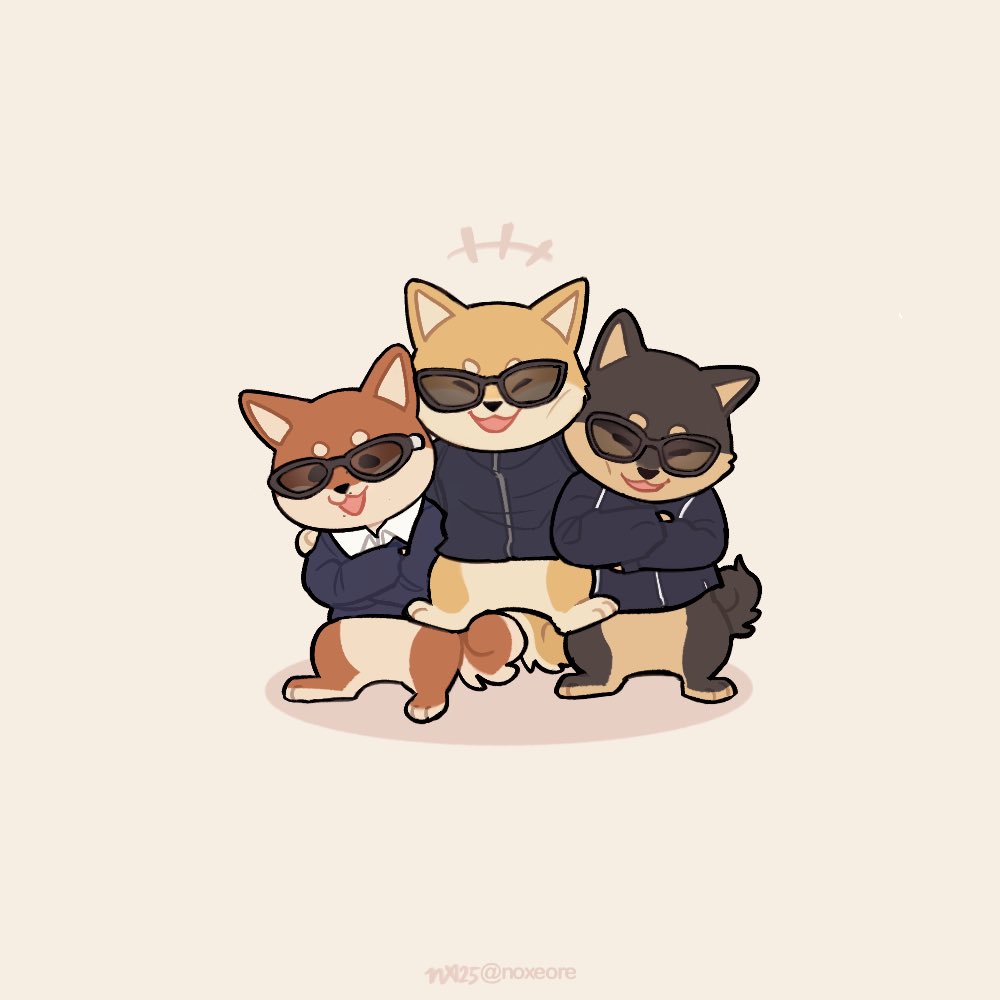 noxeore's tweet photo. 🐧🐶🦝 https://t.co/iDiYEf1jz1