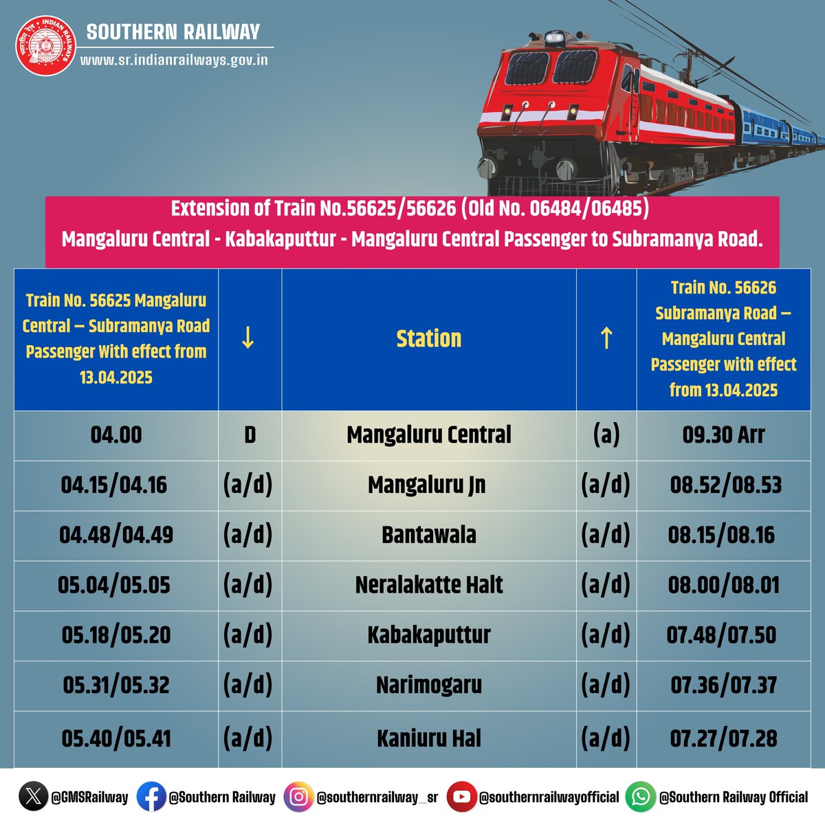 Southern Railway tweet media