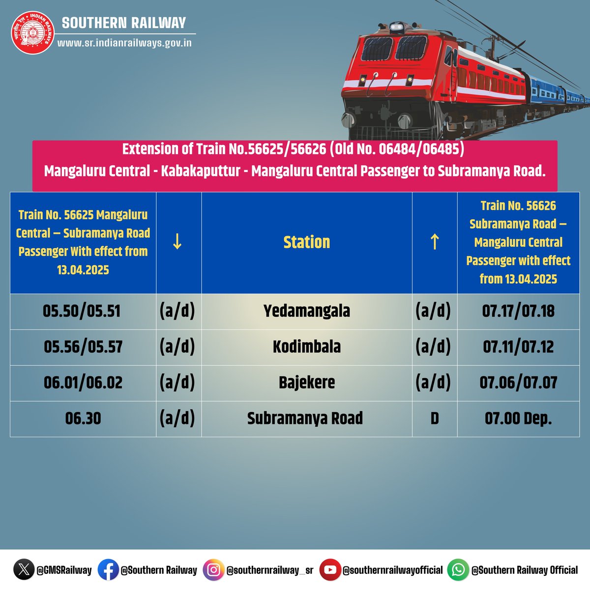Southern Railway tweet media