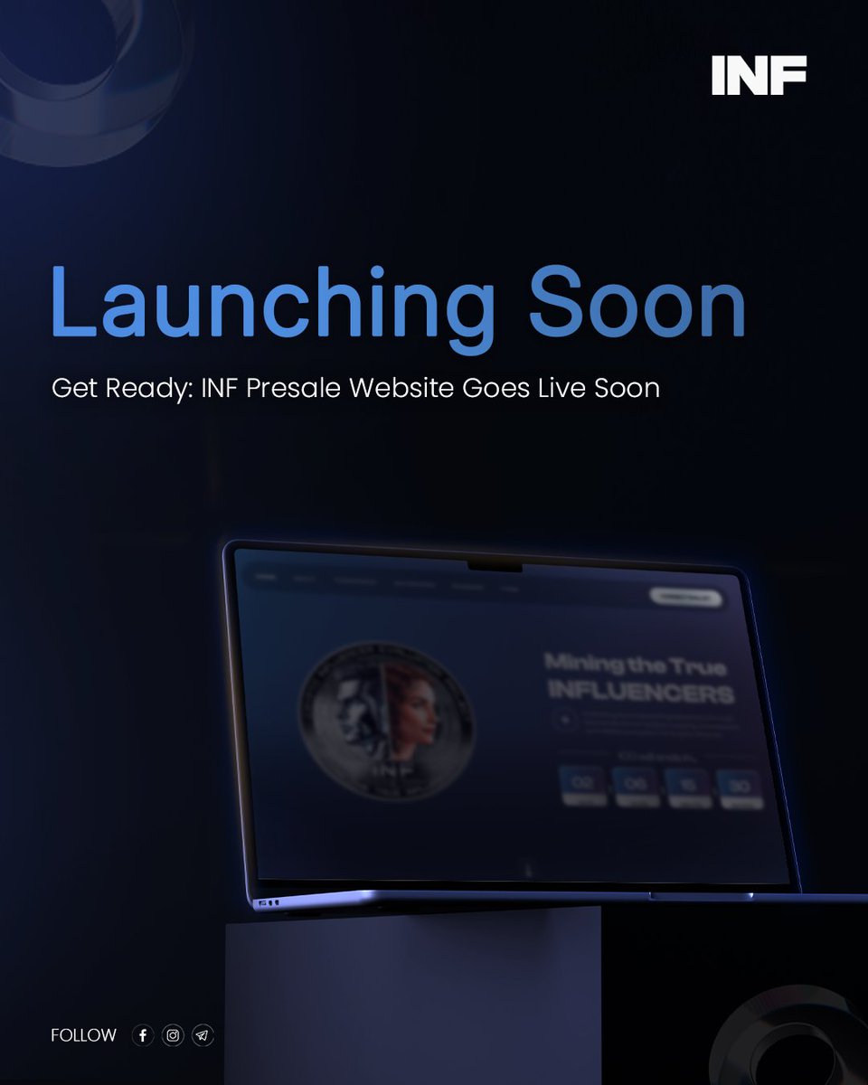 INFToken's tweet photo. Are you ready? LFG🚀

$INF #Presale #Web3 #token #cryptocurrency https://t.co/HKDVAwxfMf