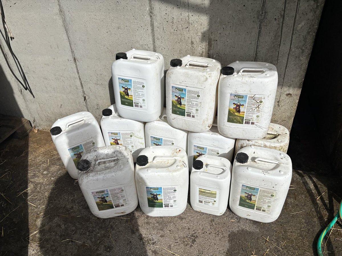 This ⁦<a href="/PM_animalhealth/">Precision Microbes</a>⁩ is mighty stuff, but I hope Tommy does free refills!!!