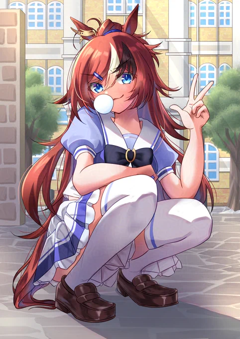 #ウマ娘プリティーダービー #バブルガムフェロー生誕祭2025 バブルガムフェロー誕生日おめでとうございます 再掲になります 馬券の相性は良かった馬でした(n*'ω`*n)