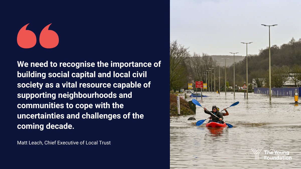 The Young Foundation (@the_young_fdn) on Twitter photo <a href="/matt_leach/">Matt Leach | @mattleach.bsky.social</a> reflects on the findings of Community, not catastrophe, a report that calls for networks of trust, mutual aid, volunteering, community support, and civil society to urgently be recognised as ‘critical national infrastructure’ in UK crisis preparedness planning 👇 <a href="/matt_leach/">Matt Leach | @mattleach.bsky.social</a> reflects on the findings of Community, not catastrophe, a report that calls for networks of trust, mutual aid, volunteering, community support, and civil society to urgently be recognised as ‘critical national infrastructure’ in UK crisis preparedness planning 👇