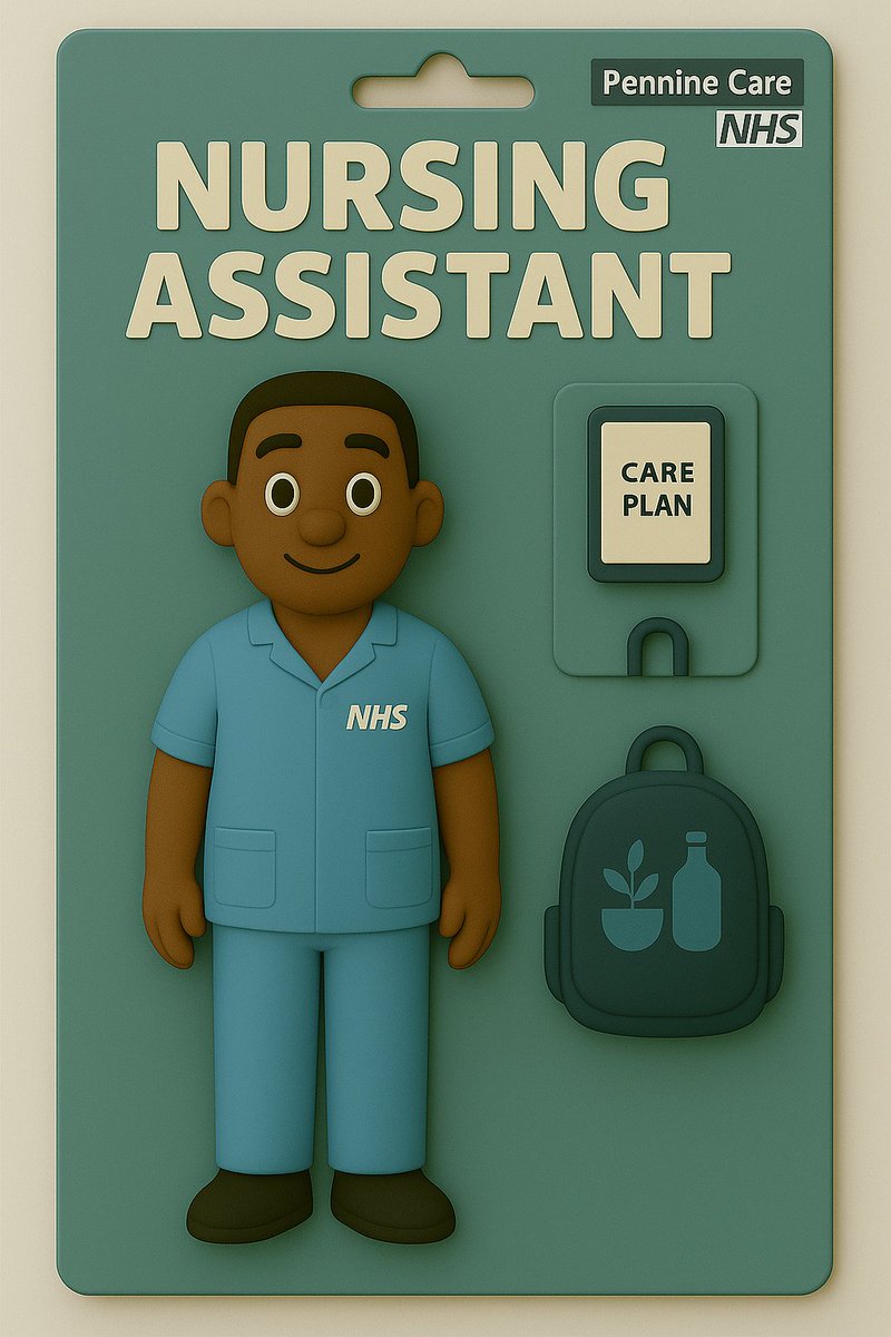 PennineCareNHS's tweet photo. Move over superheroes โ the real heroes wear NHS lanyards!
From occupational therapists to psychologists, the NHS is full of everyday legends with over 300 careers to choose from.
Here are a couple of the brilliant roles in Pennine Care, inspired by the AI action figure trend. https://t.co/UeuckE1CPB