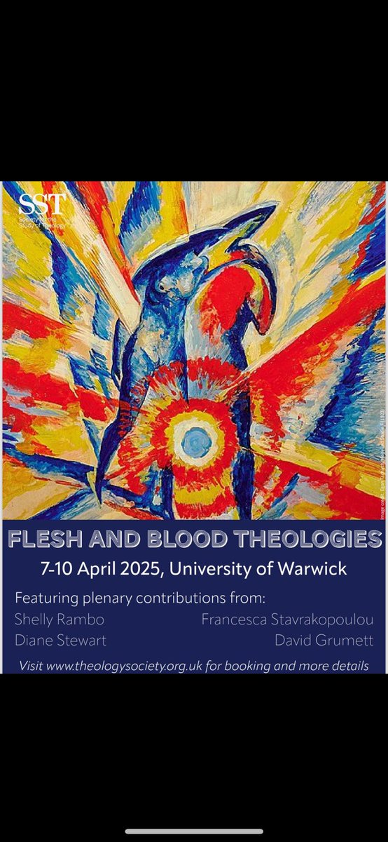 Had a great time at <a href="/SST_Theology/">SST</a> #sst2025 conference. Heard some great papers and got to present my own on presentations of sexual desire in UK Christian rap. As always, some brilliant chats with new faces and catching up with people.