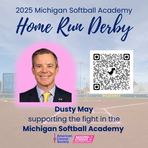 The Michigan Insider (@michiganinsider) on Twitter photo The real winning is in the fundraising! Please support ACS Michigan. All dollars raised locally are used locally! <a href="/SamWebb77/">Sam Webb</a> <a href="/umichsoftball/">Michigan Softball</a> <a href="/hutch/">hutch</a> <a href="/CoachDustyMay/">Dusty May</a> The real winning is in the fundraising! Please support ACS Michigan. All dollars raised locally are used locally! <a href="/SamWebb77/">Sam Webb</a> <a href="/umichsoftball/">Michigan Softball</a> <a href="/hutch/">hutch</a> <a href="/CoachDustyMay/">Dusty May</a>