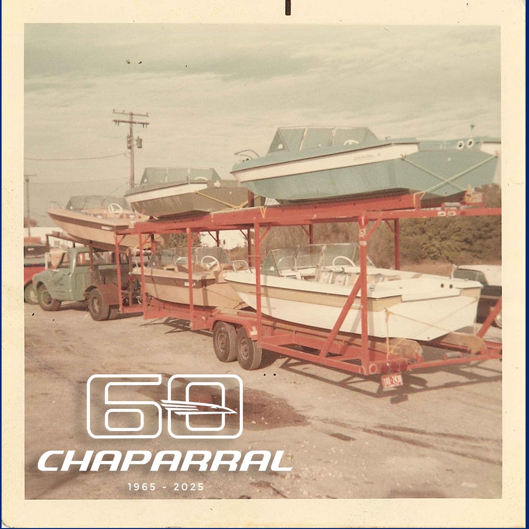 ChaparralBoats's tweet photo. Help us celebrate Chaparral's 60th Anniversary with Throwback Thursday! If you have any vintage photos of your Chaparral, send them in for a chance to be featured on our social media pages.
#chaparralboats #chaparral60 #usa #saltlife #lakeboating #fishingboats #wakeboarding https://t.co/I51Y6RIMOc