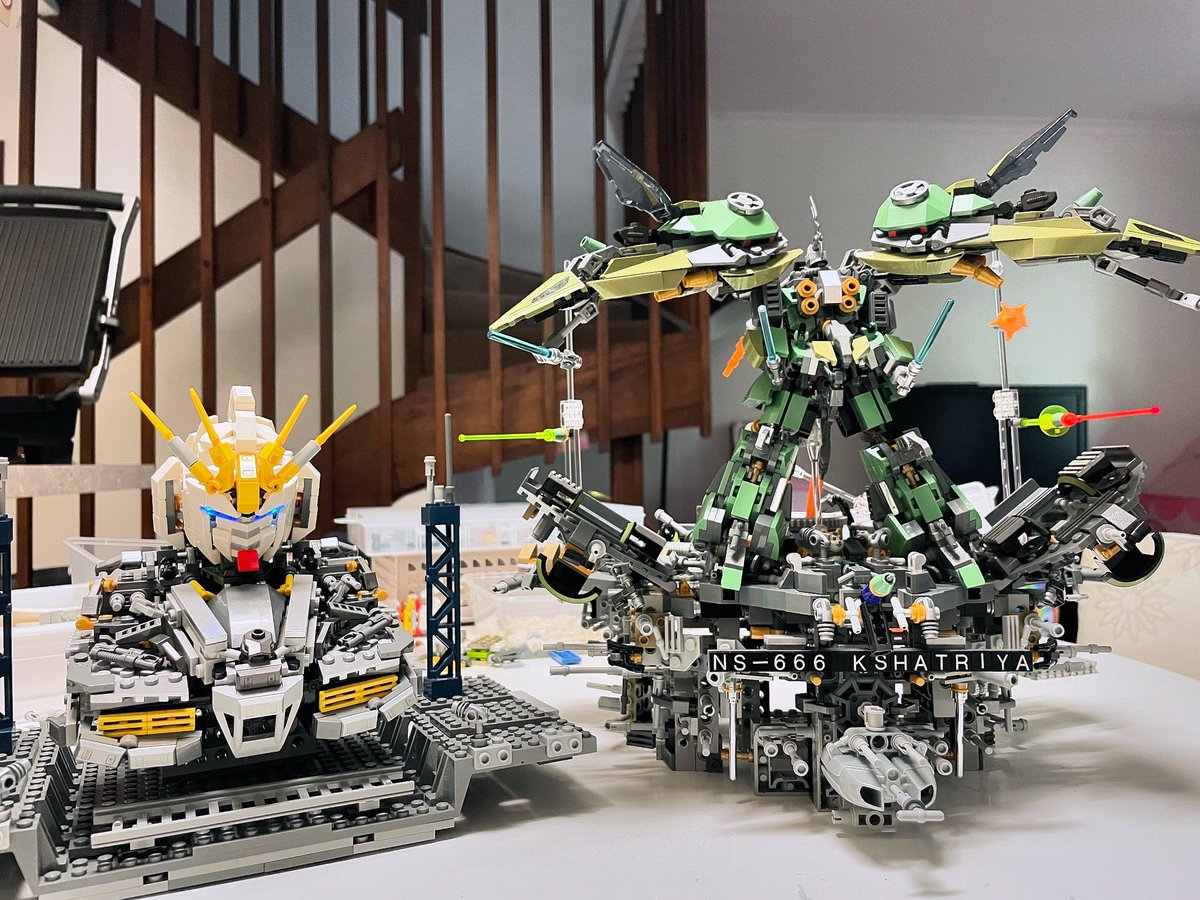 Ken_He_MOC's tweet photo. Ken is back #kenhemoc
#gunpla #gunplabuilder #ガンダム #gunplacommunity #mech #bandai #gunplaphotography #legomoc #gundam #mecha #lego #gundamstagram #afol #legomech #legomecha #legoaddiction #hobby #hobbyphotography #mobilesuit https://t.co/cIE3fHhJie