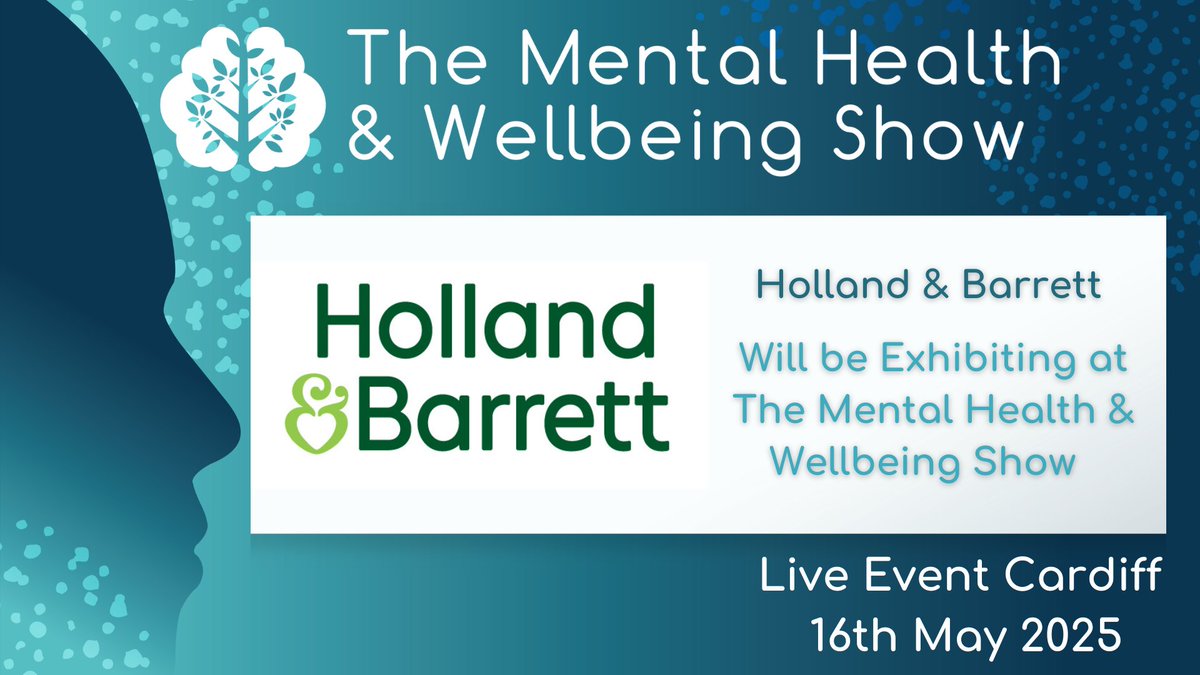 We're Delighted to announce that Holland &amp; Barrett will be exhibiting at the Mental Health and Wellbeing Show! Are you as excited as us? make sure you get your tickets now to see them there!

book now: mhwshow.co.uk