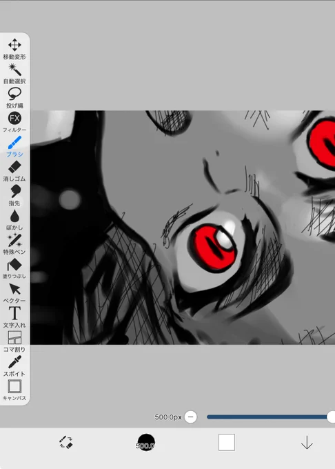 ヘッダー描いてる🖋️(3枚同時進行) 
