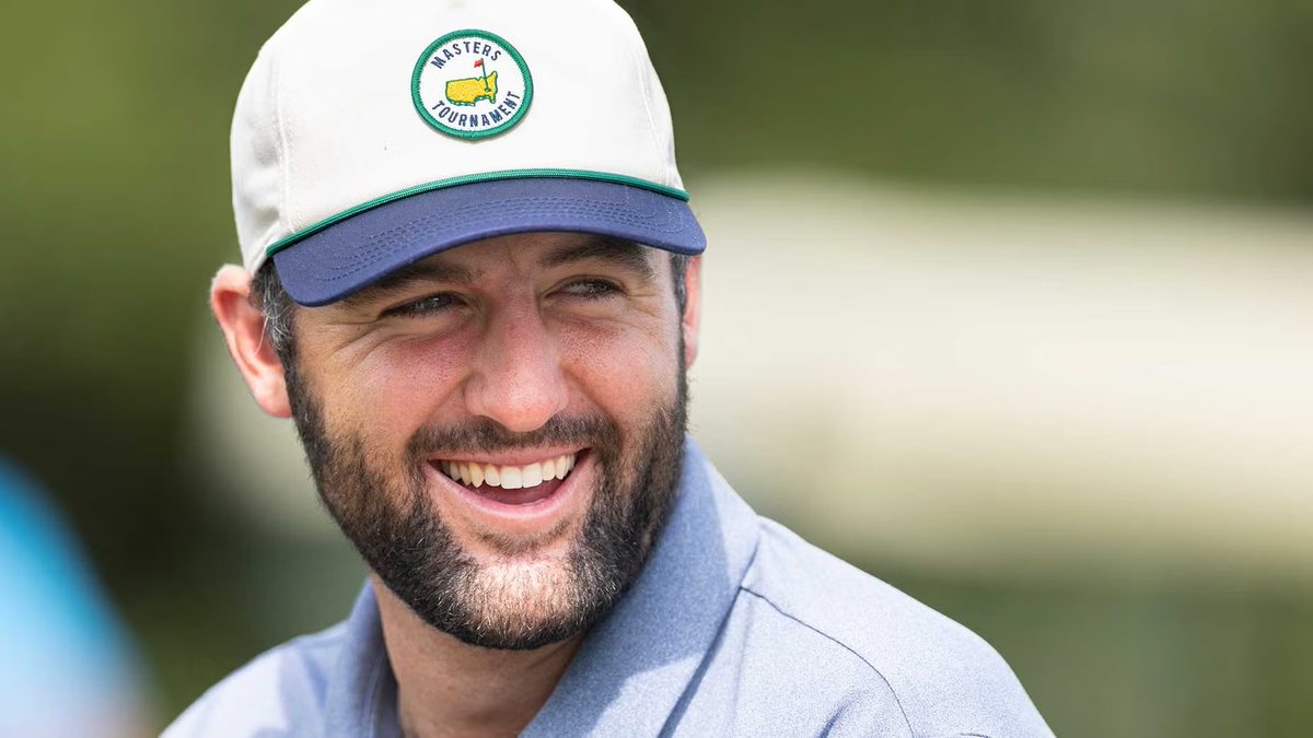 Scottie Scheffler plays major championship golf today