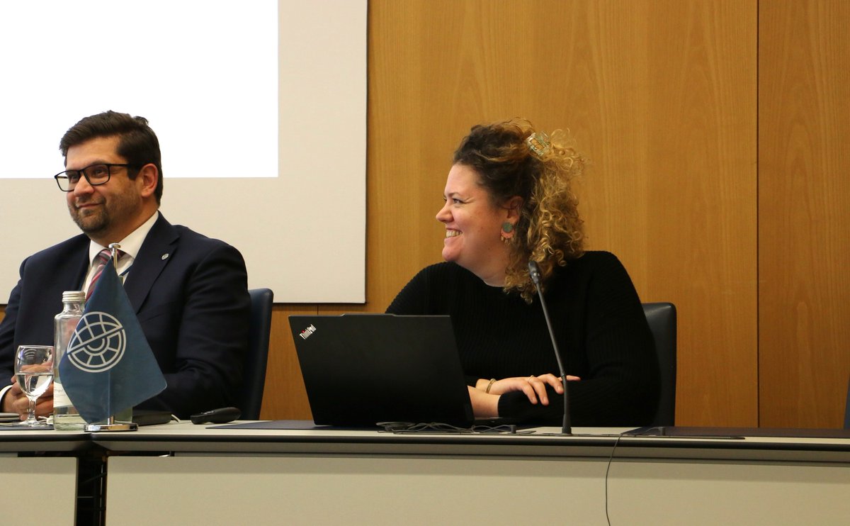 During this last day of the ad hoc Committee, <a href="/RailNetEurope_/">RailNetEurope (RNE)</a> (RNE); UNCITRAL and the International Rail Transport Committee (CIT) shared their works and view with the Member States. 🌐
#internationalcooperation
And, ad hoc Committee Work Programme 2025-2027 has been adopted. 👏